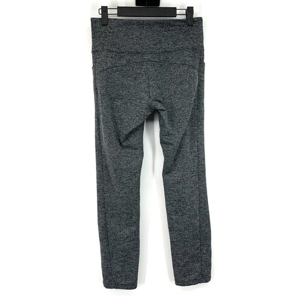 Athleta Leggings Pants Herringbone Mercer Stash Pocket Tight Pull On - Picture 11 of 14